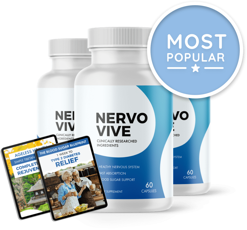 Nervovive three bottles plus bonus